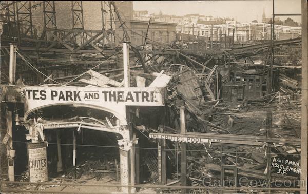 The Chutes Destroyed Park and Theatre San Francisco California