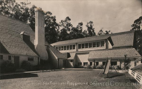 Typical San Francisco Playground Center California
