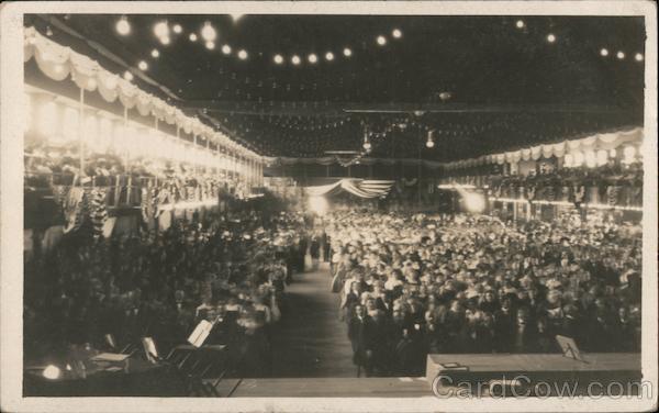 Auditorium - Sangerbund 1910 San Francisco California