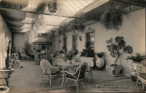 Roof Garden Western Women's Club San Francisco California