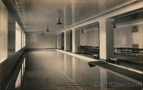 Swimming Pool, Western Women's Club San Francisco California