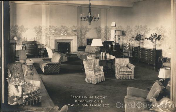 East Living Room Residence Club YWCA San Francisco California