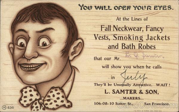 YOU WILL OPEN YOUR EYES San Francisco California