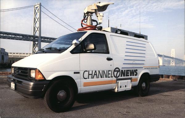 Television Van San Francisco California Modern (1970's to Present)