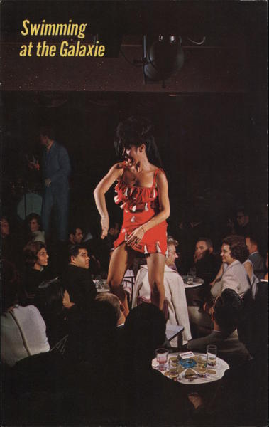 Swimmin at the Galaxie Swim Dance San Francisco California