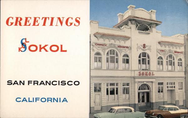 Greetings Sokol San Francisco California