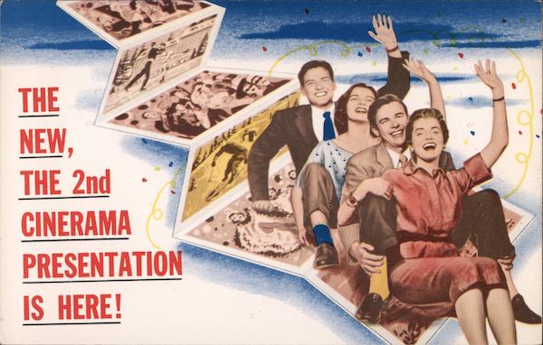 Orpheum Theatre The New, The 2nd Cinerama Presentation is Here! 1192 Market Street San Francisco California