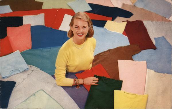 When You Think of Cashmeres, Think of H. Liebes San Francisco California