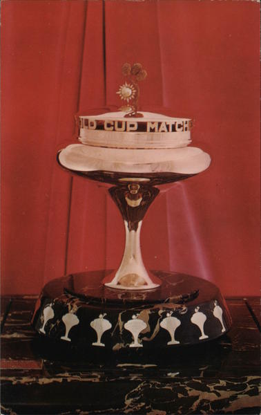 Gold Cup Match Golf Trophy, Golf Masters San Francisco California