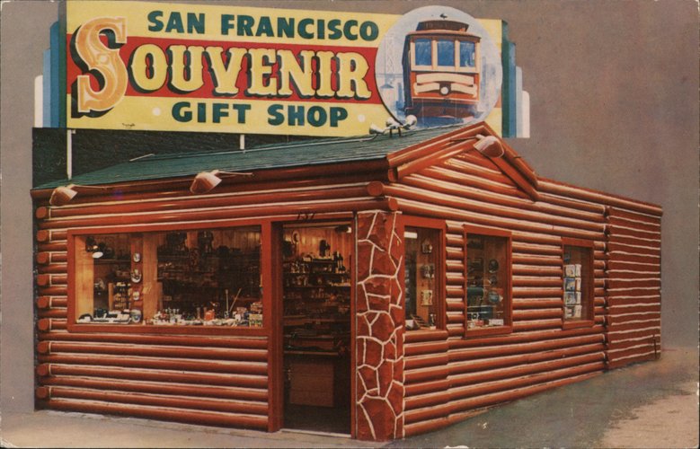 San Francisco Souvenir Gift Shop California