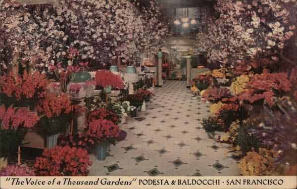 The Voice of a Thousand Gardens - Podesta & Baldocchi San Francisco California