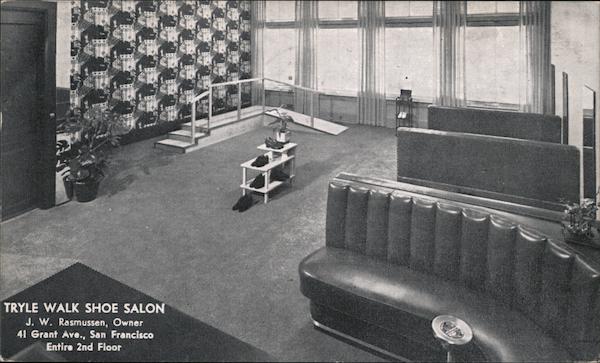 Tryle Walk Shoe Salon San Francisco California