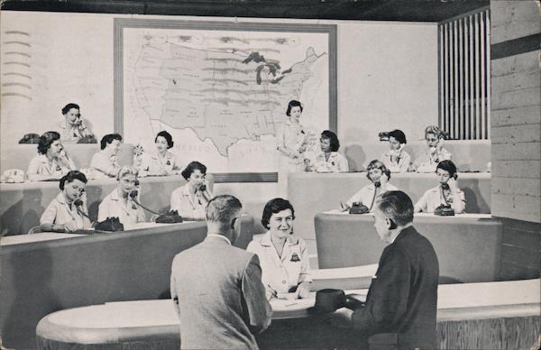 Bell Telephone Center - Republican National Convention - August 1956 San Francisco California