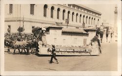 Mexican Independence Parade Float Postcard