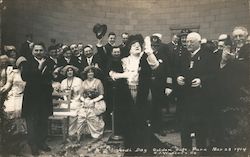 Mayor McCarthy & Opera Singer Luisa Tetrazzini Verdi Day Golden Gate Park Postcard