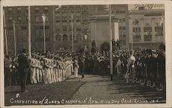 Coronation of "Queen California" Postcard