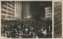 Xmas Eve Concert 1911 Lotta's Fountain San Francisco, CA Postcard Postcard Postcard