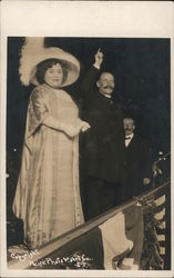 Luisa Tetrazzini and Mayor McCarthy Postcard