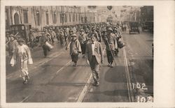 Shriner's Convention, Parade, 1923 Postcard