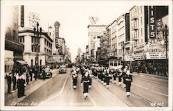 1944, Seabees on Parade San Francisco, CA Postcard Postcard Postcard