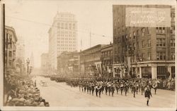 Fleet Parade 1925 Postcard