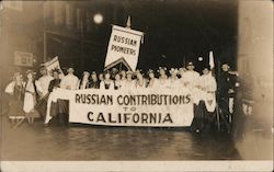 Russian Contributions to California: Russian Pioneers in Parade Postcard