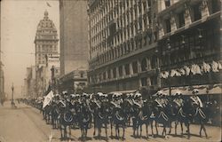 Masonic Parade Postcard