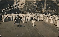 Admission Day Parade Postcard