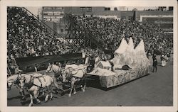 Donner Party Float Postcard