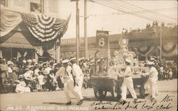 Admission Day Parade Postcard