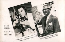 Dean Maddox, "A Great Guy", 1896-1955 Postcard