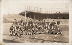 Pacific Fleet Football Team 1921, Recreation Park Postcard
