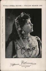 Tivoli Opera House -- Italian Season 1902 Postcard