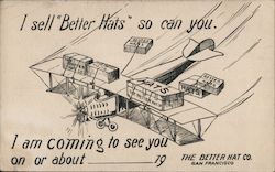 The Better Hat Co. - I Sell "Better Hats" So Can You Postcard