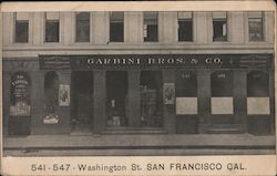Garbini Bros. & Co. Postcard