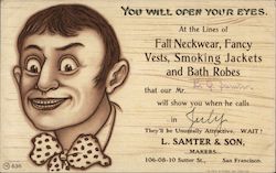 YOU WILL OPEN YOUR EYES Postcard