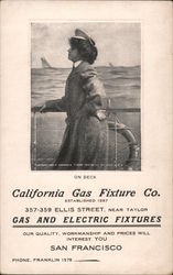 California Gas Fixture Co. Postcard