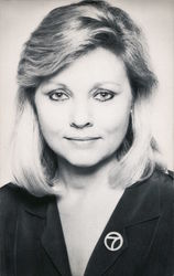 Carol Ivy Channel 7 News 900 Front St. Postcard