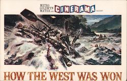 How The West Was Won Metro Goldwyn Mayer Cinerama Movie Postcard
