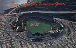 Home of the San Francisco Giants Postcard