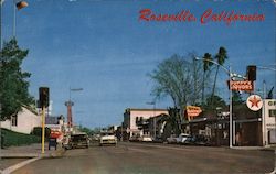 Roseville, California Postcard