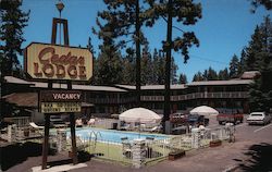 The Cedar Lodge South Lake Tahoe, CA Postcard Postcard Postcard