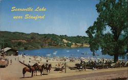 Searsville Lake near Stanford Postcard