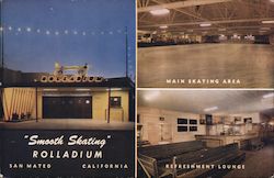 "Smooth Skating" Rolladium Postcard