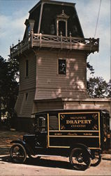 Drapery Cleaners Truck, Broadway Cleaners Redwood City, CA Postcard Postcard Postcard