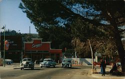 Park Plaza- A Portion of the Business District and Intersection of Highway 9 and Highway 17 Saratoga, CA Postcard Postcard Postcard