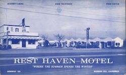 Rest Haven Motel Postcard