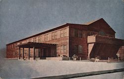 Shoemaker Officers' Club. U.S.N. Training and Distribution Center Postcard