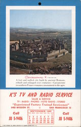 Carcassonne, France Postcard