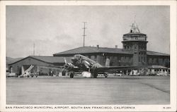 San Francisco Municipal Airport Postcard